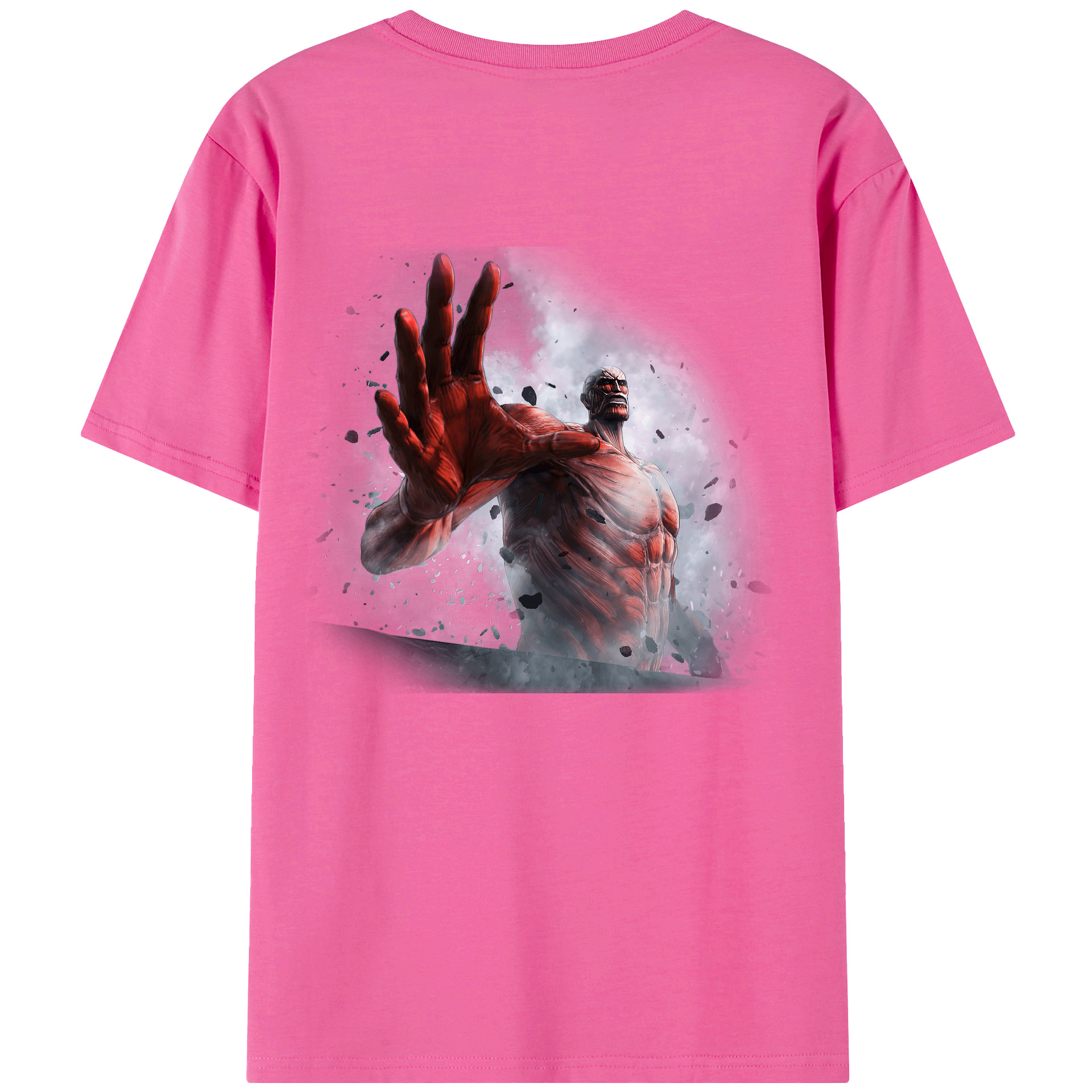 （画像用） 進撃の巨人 Attack on Titan レディース半袖Tシャツ(バックプリント)